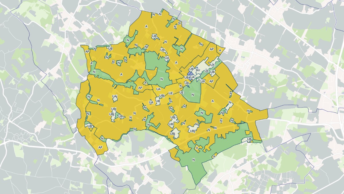 Aperçu cartographique de Nieul-lès-Saintes, centré sur la commune