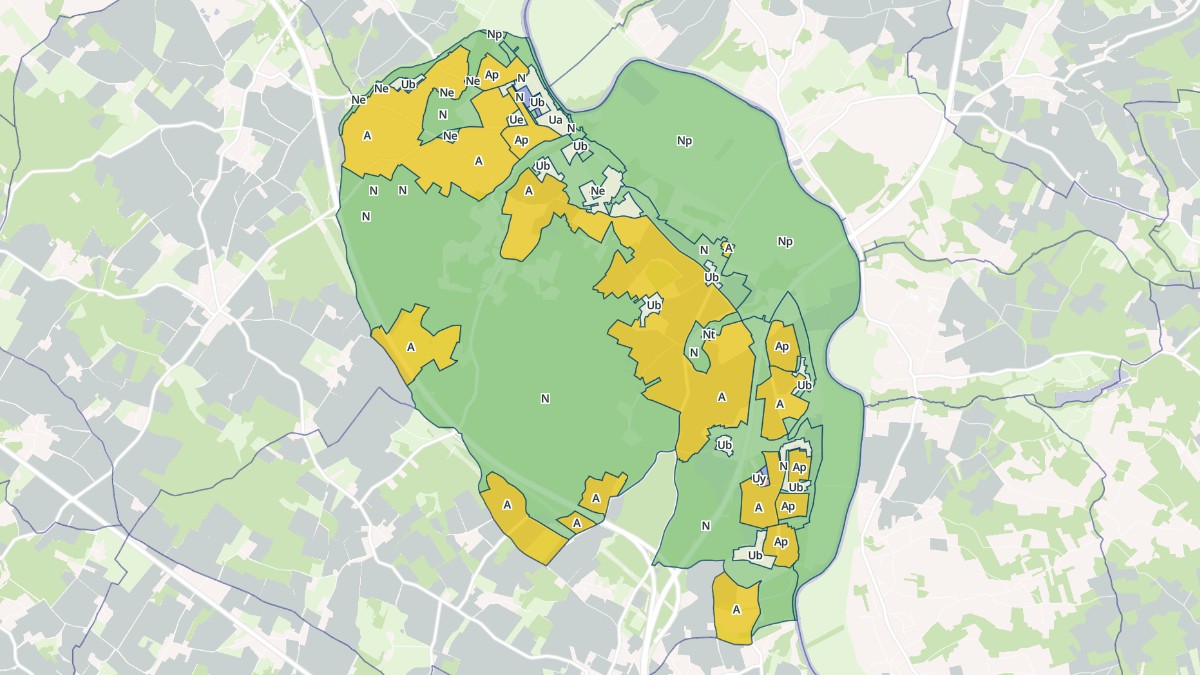 Aperçu cartographique de Port-d'Envaux, centré sur la commune