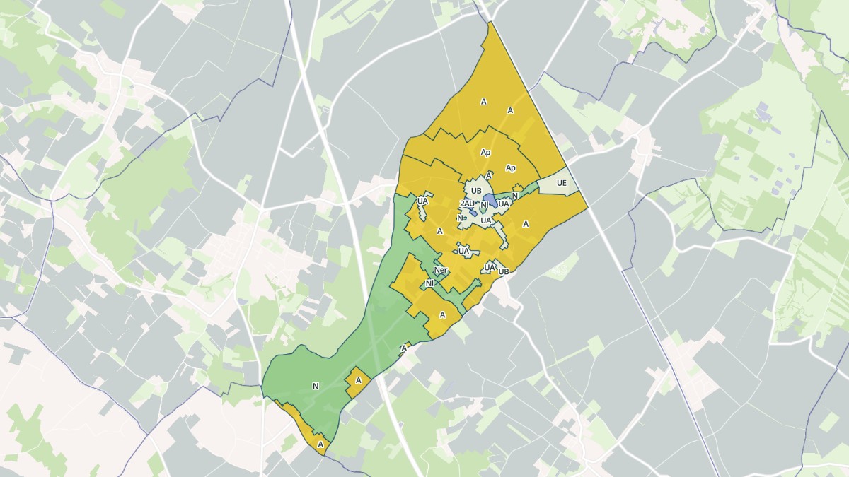 Aperçu cartographique de Préguillac, centré sur la commune