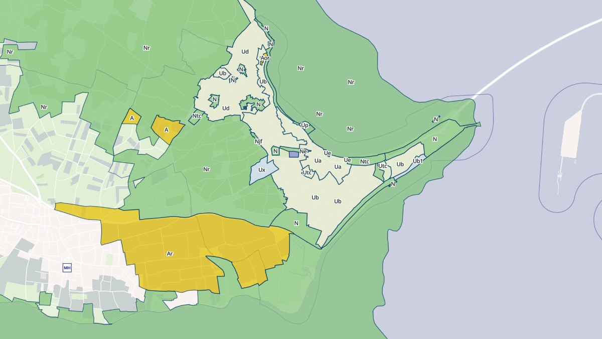 Aperçu cartographique de Rivedoux-Plage, centré sur la commune
