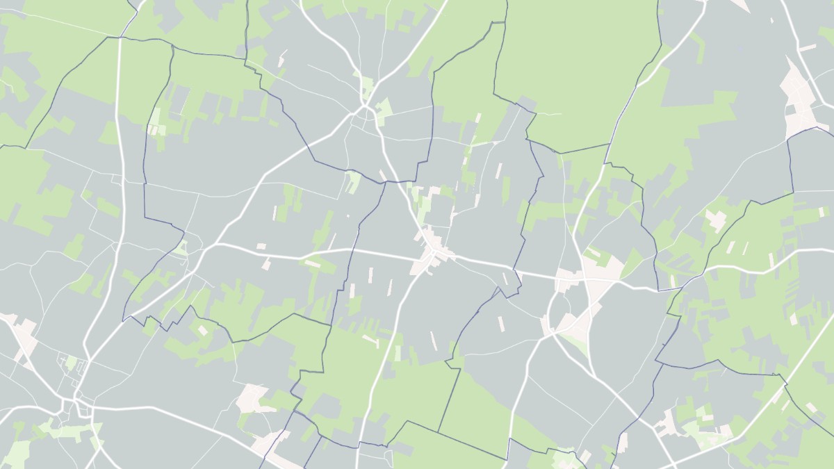 Aperçu cartographique de Romazières, centré sur la commune