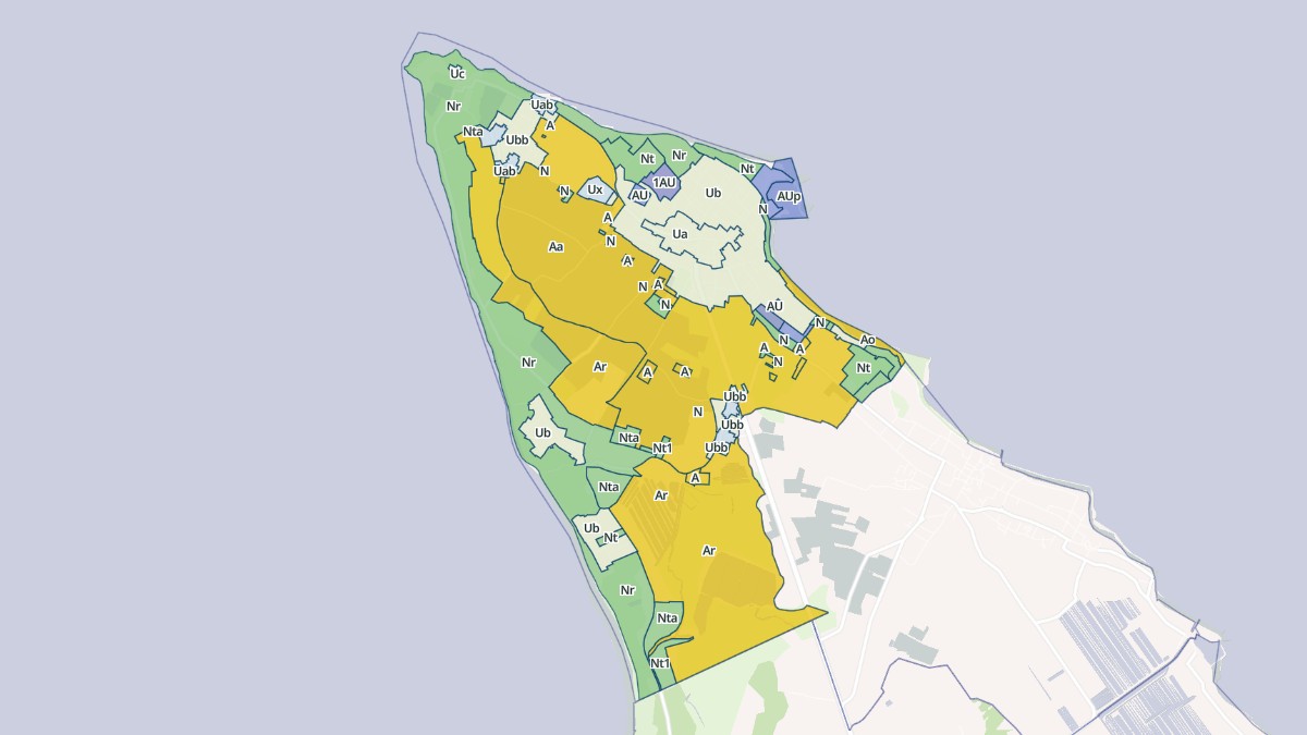 Aperçu cartographique de Saint-Denis-d'Oléron, centré sur la commune