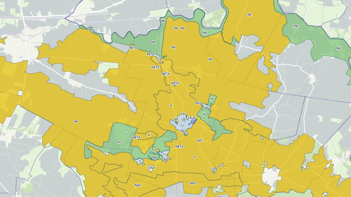 Aperçu cartographique de Saint-Jean-de-Liversay, centré sur la commune