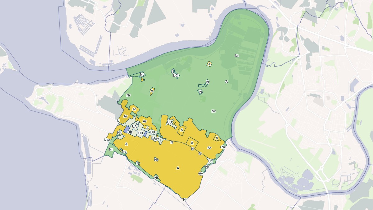 Aperçu cartographique de Saint-Nazaire-sur-Charente, centré sur la commune