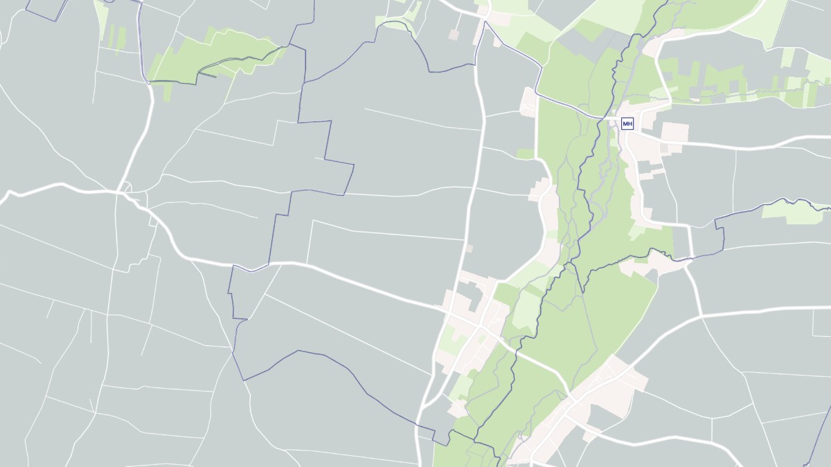 Aperçu cartographique de Saint-Pardoult, centré sur la commune