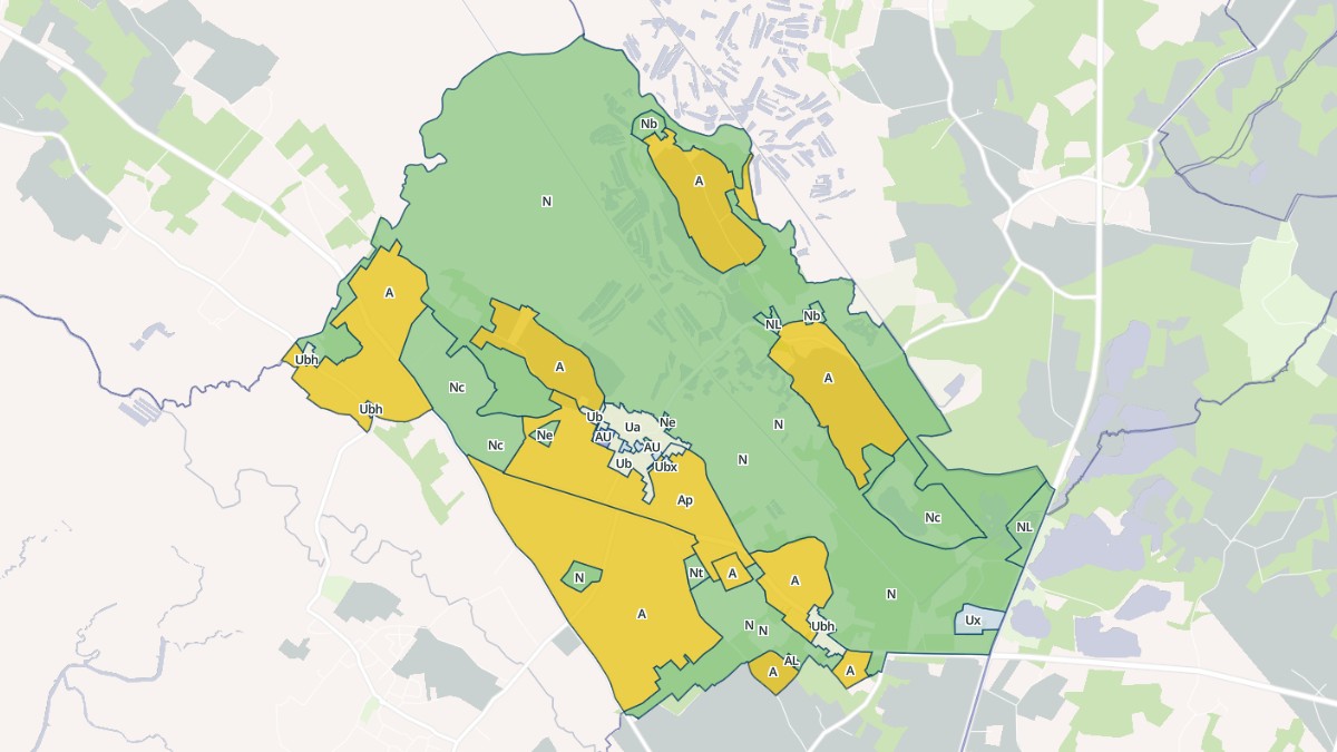 Aperçu cartographique de Saint-Sornin, centré sur la commune