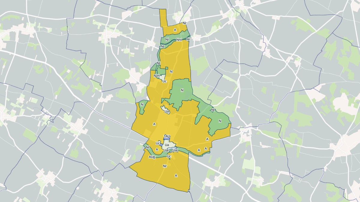 Aperçu cartographique de Siecq, centré sur la commune
