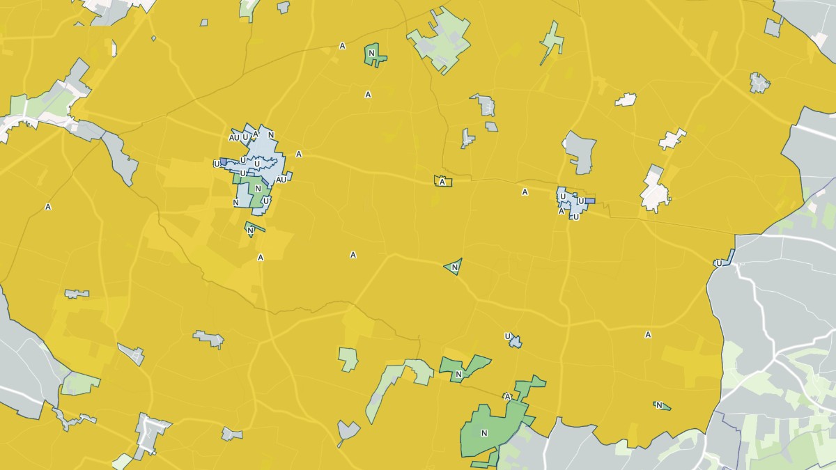 Aperçu cartographique de La Devise, centré sur la commune