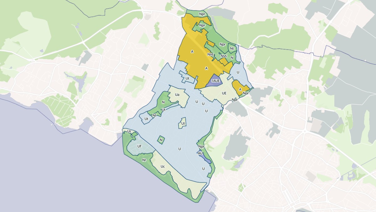 Aperçu cartographique de Vaux-sur-Mer, centré sur la commune