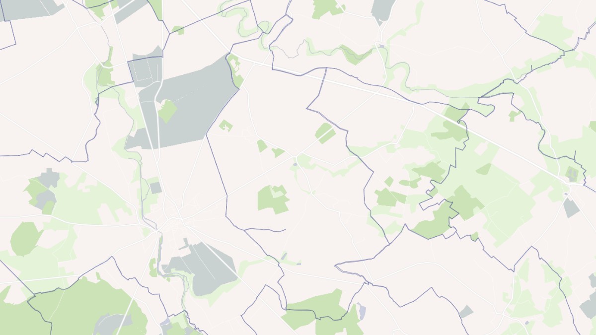 Aperçu cartographique de Bussy, centré sur la commune