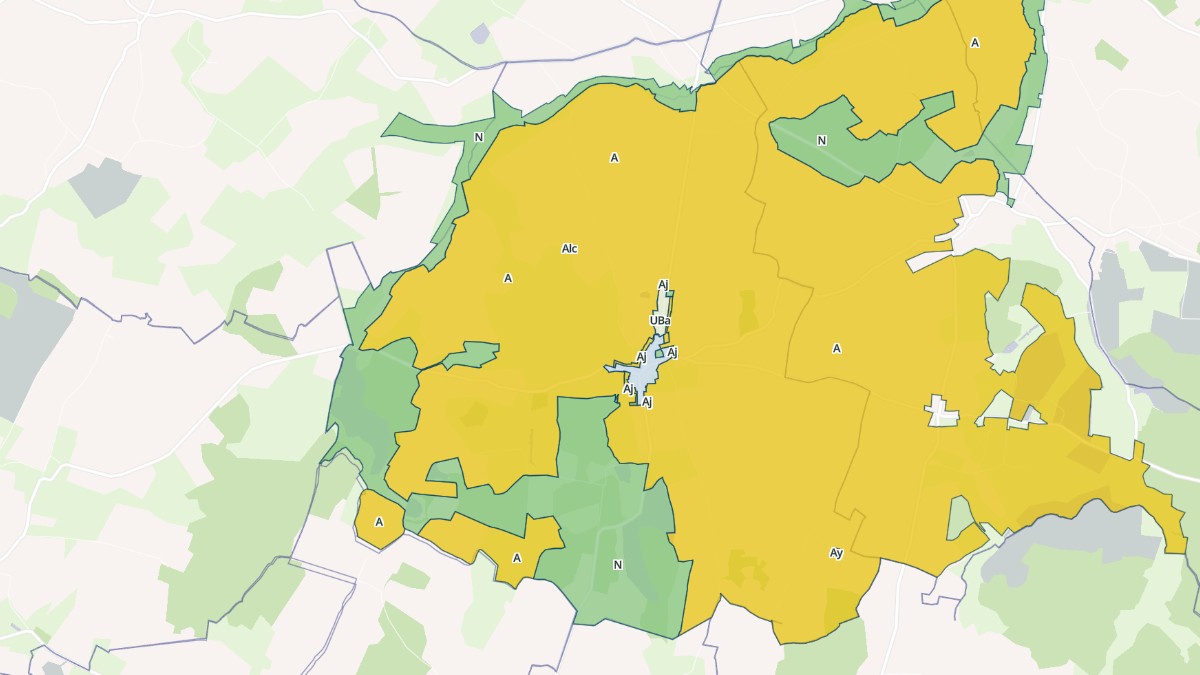 Aperçu cartographique de Garigny, centré sur la commune