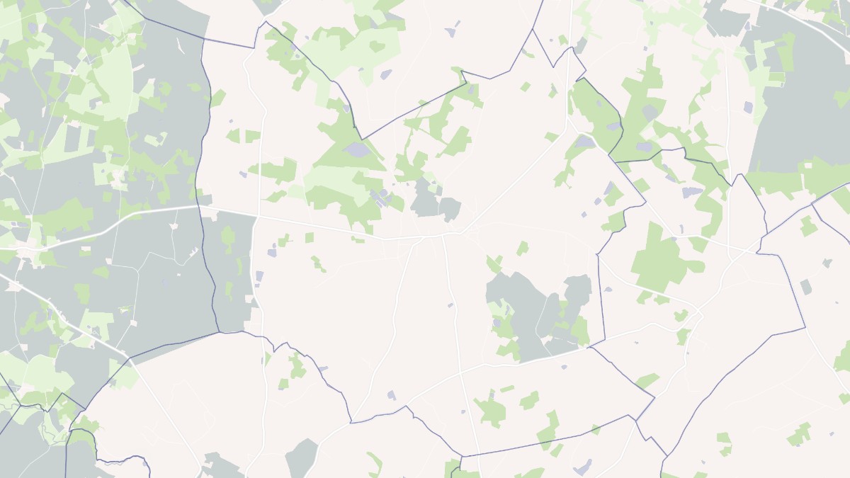 Aperçu cartographique de Genouilly, centré sur la commune