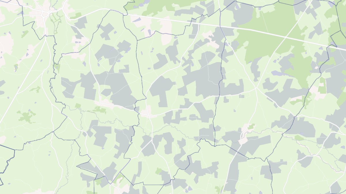 Aperçu cartographique de Ids-Saint-Roch, centré sur la commune