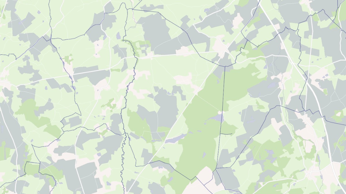 Aperçu cartographique de Loye-sur-Arnon, centré sur la commune