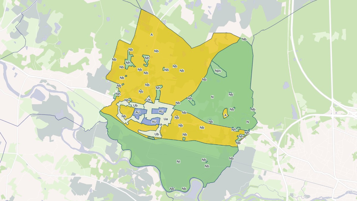 Aperçu cartographique de Méry-sur-Cher, centré sur la commune