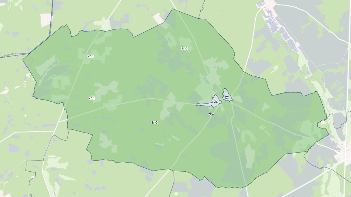 Aperçu cartographique de Presly, centré sur la commune
