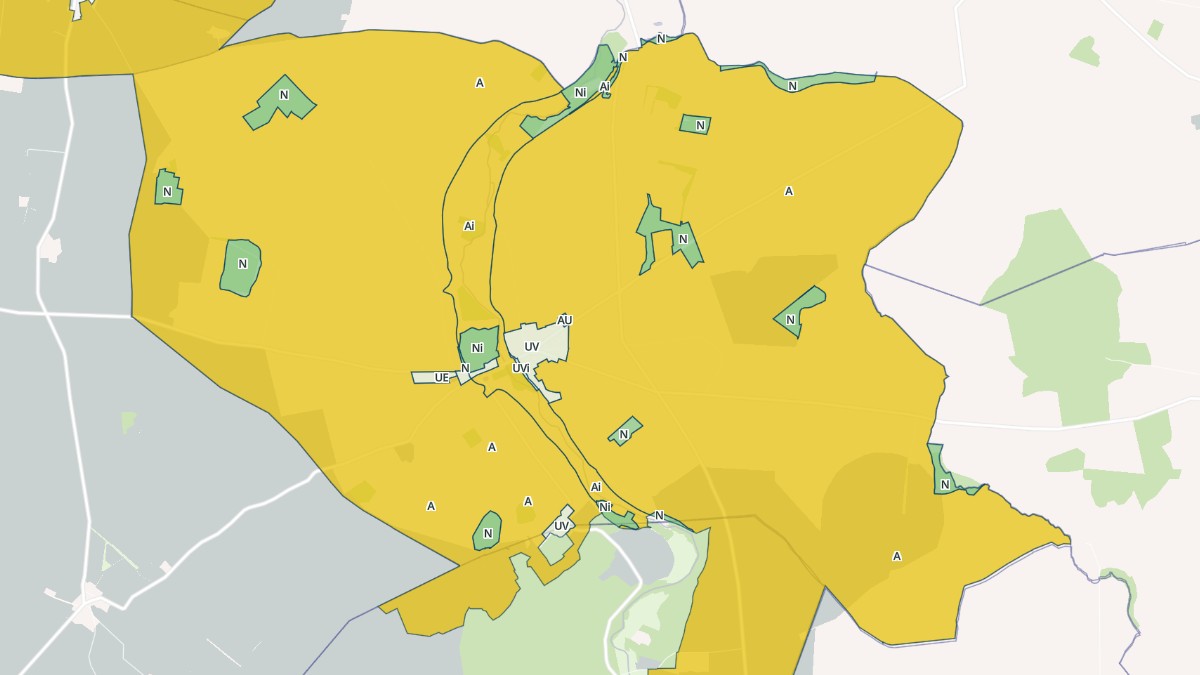 Aperçu cartographique de Saint-Ambroix, centré sur la commune