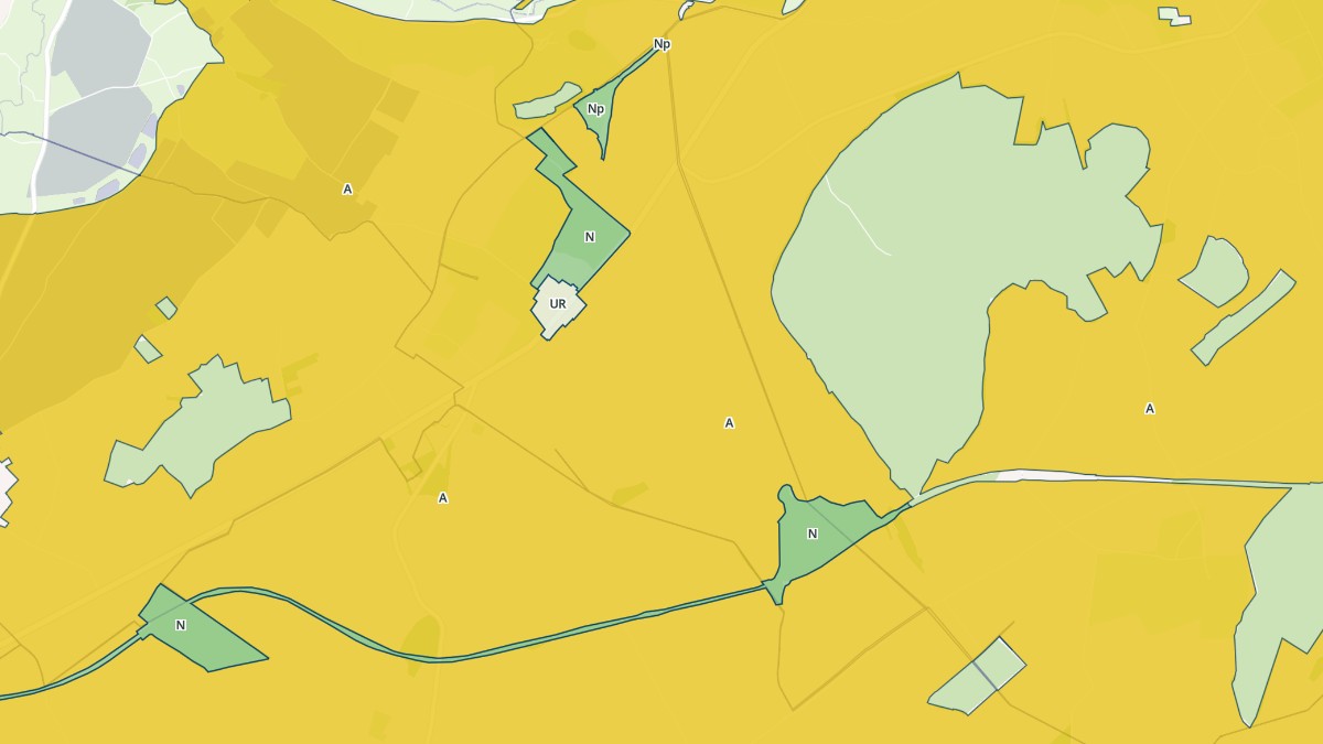 Aperçu cartographique de Saint-Céols, centré sur la commune