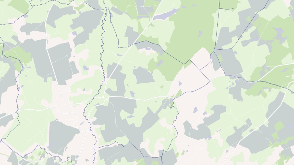 Aperçu cartographique de Saint-Christophe-le-Chaudry, centré sur la commune