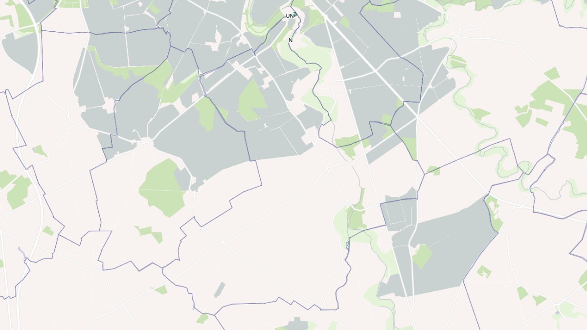 Aperçu cartographique de Saint-Denis-de-Palin, centré sur la commune