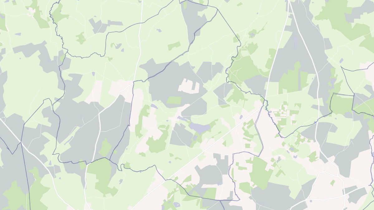 Aperçu cartographique de Saint-Jeanvrin, centré sur la commune
