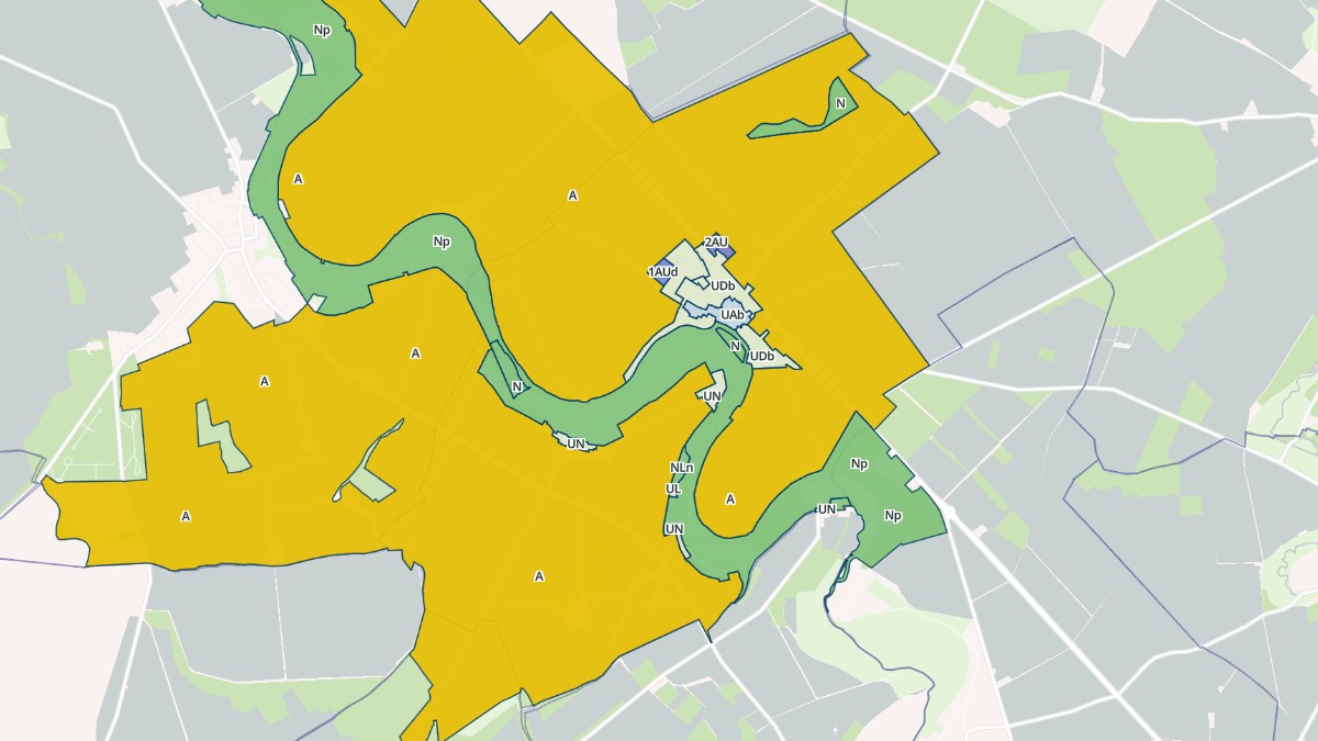 Aperçu cartographique de Saint-Just, centré sur la commune