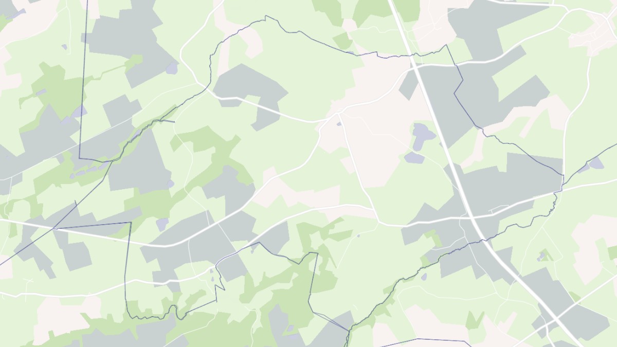 Aperçu cartographique de Saint-Vitte, centré sur la commune