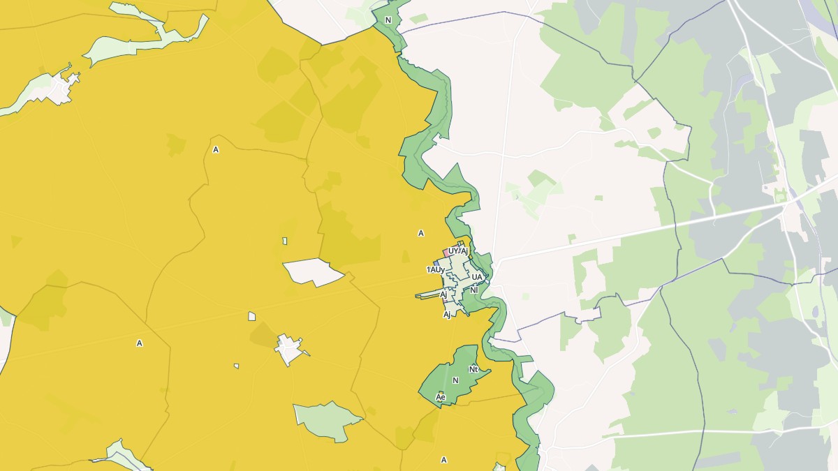 Aperçu cartographique de Sancergues, centré sur la commune