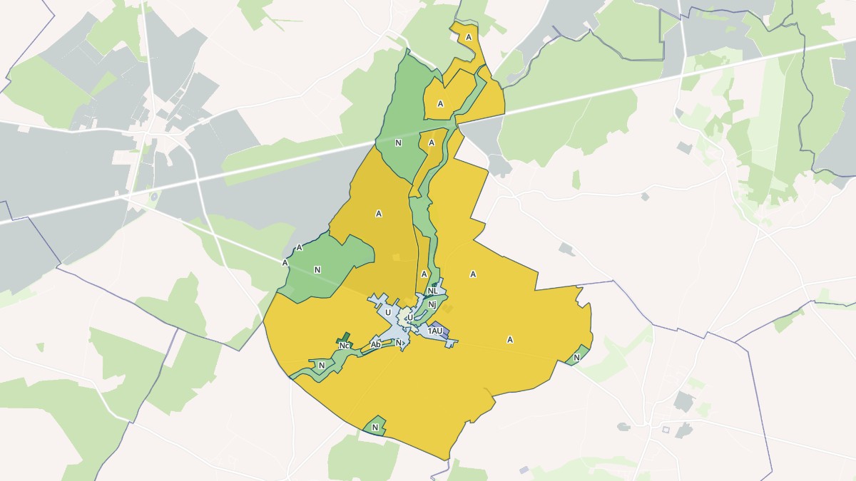 Aperçu cartographique de Villabon, centré sur la commune