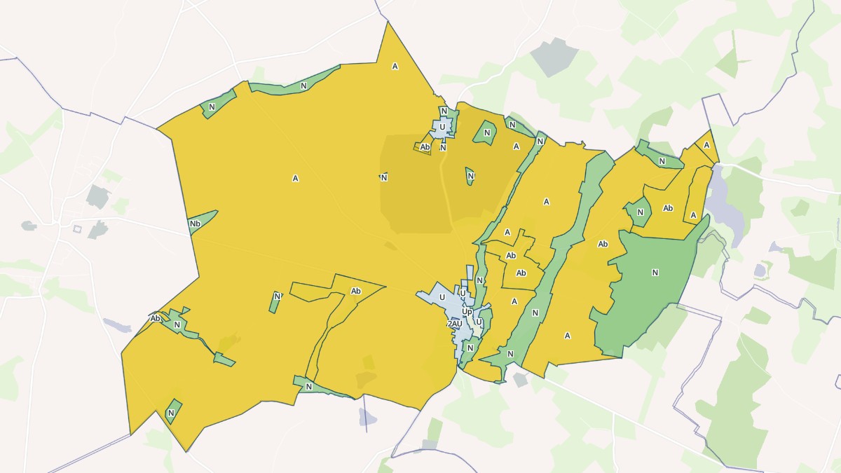Aperçu cartographique de Villequiers, centré sur la commune