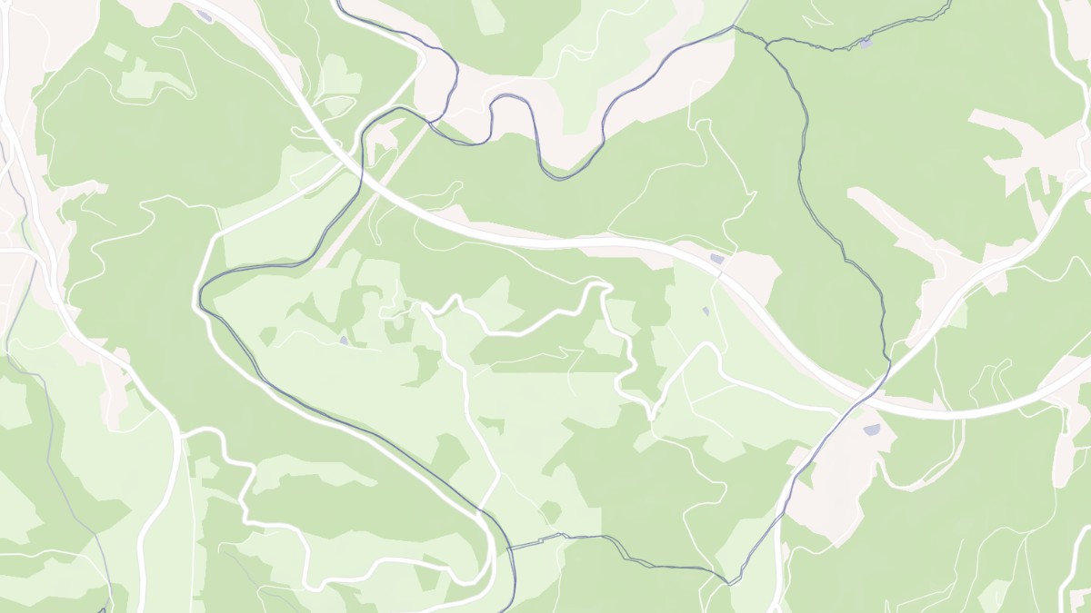 Aperçu cartographique de Les Angles-sur-Corrèze, centré sur la commune