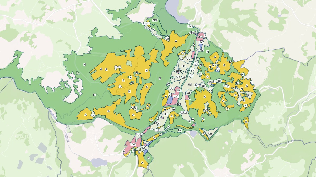 Aperçu cartographique de Bort-les-Orgues, centré sur la commune