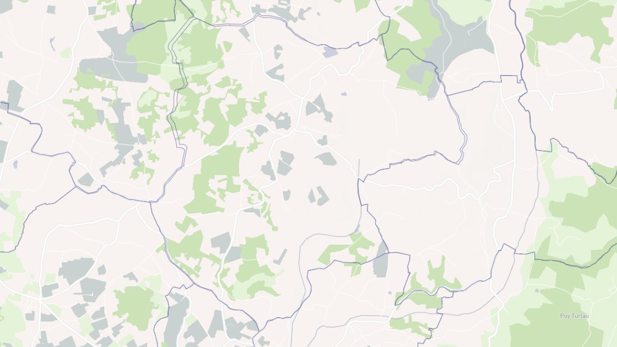 Aperçu cartographique de Branceilles, centré sur la commune