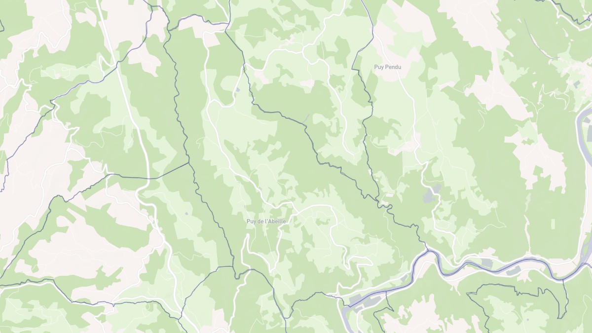 Aperçu cartographique de Chenailler-Mascheix, centré sur la commune