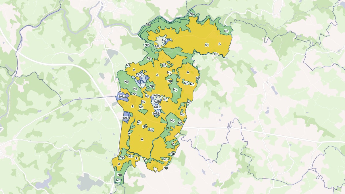 Aperçu cartographique de Espartignac, centré sur la commune