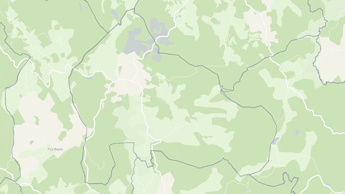 Aperçu cartographique de Gourdon-Murat, centré sur la commune