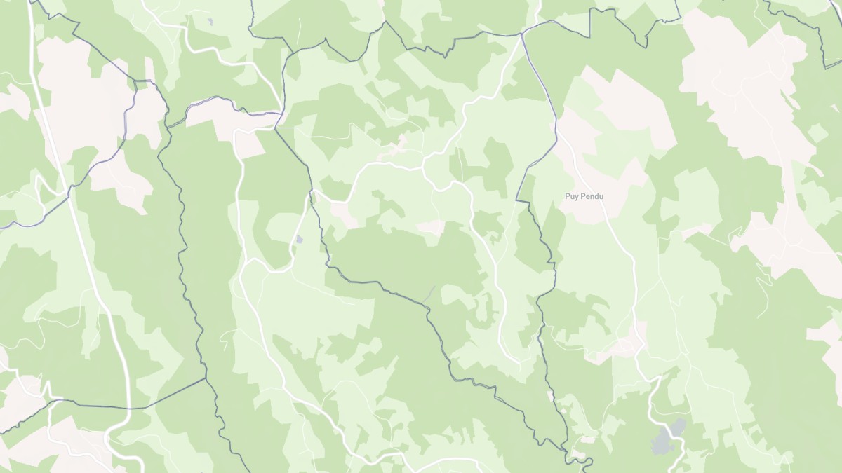 Aperçu cartographique de Saint-Hilaire-Taurieux, centré sur la commune