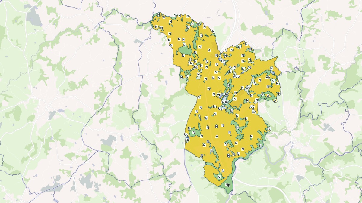 Aperçu cartographique de Les Trois-Saints, centré sur la commune