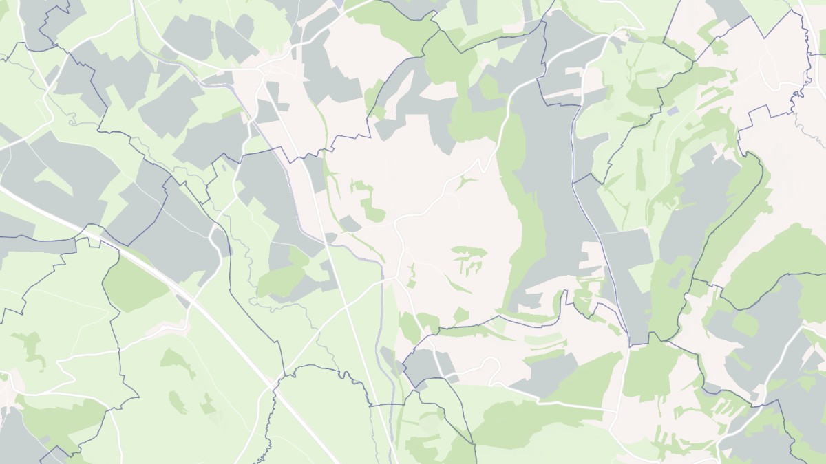Aperçu cartographique de Beurizot, centré sur la commune