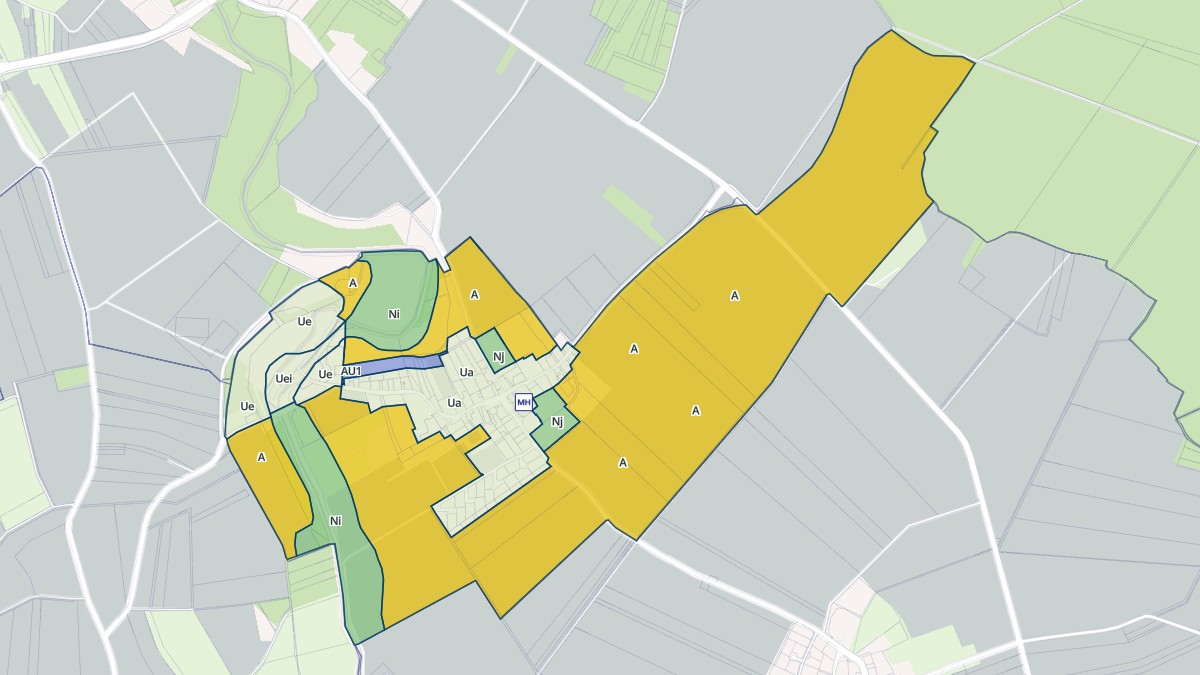 Aperçu cartographique de Bézouotte, centré sur la commune