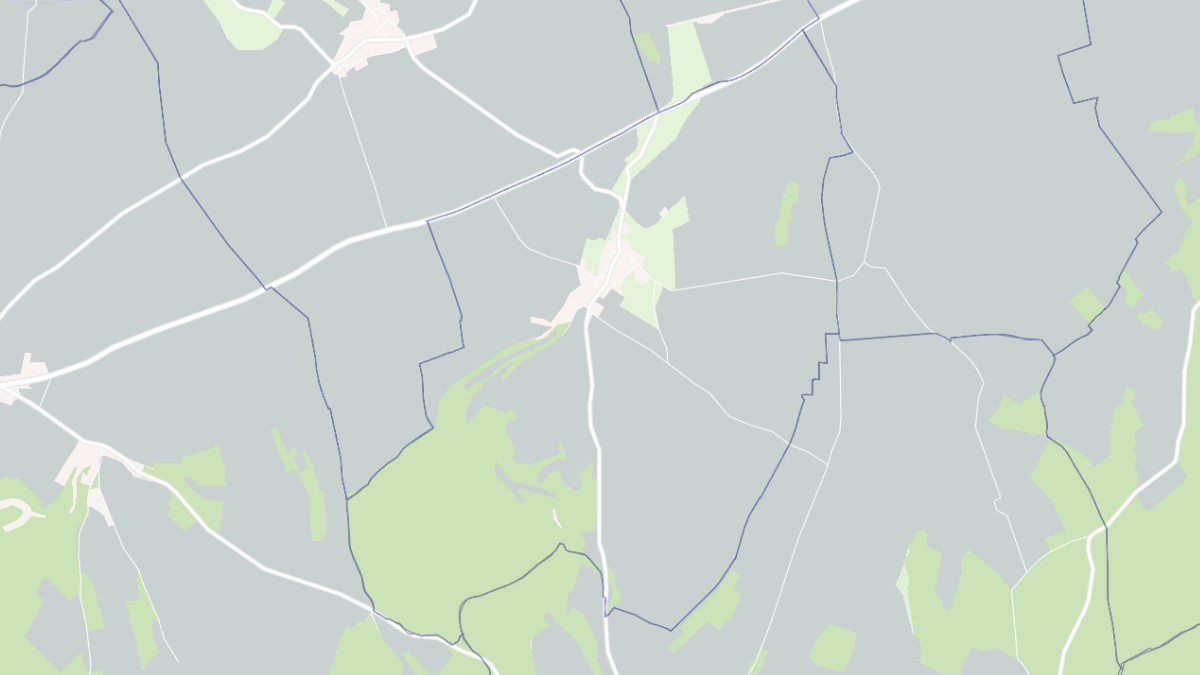 Aperçu cartographique de Bissey-la-Pierre, centré sur la commune