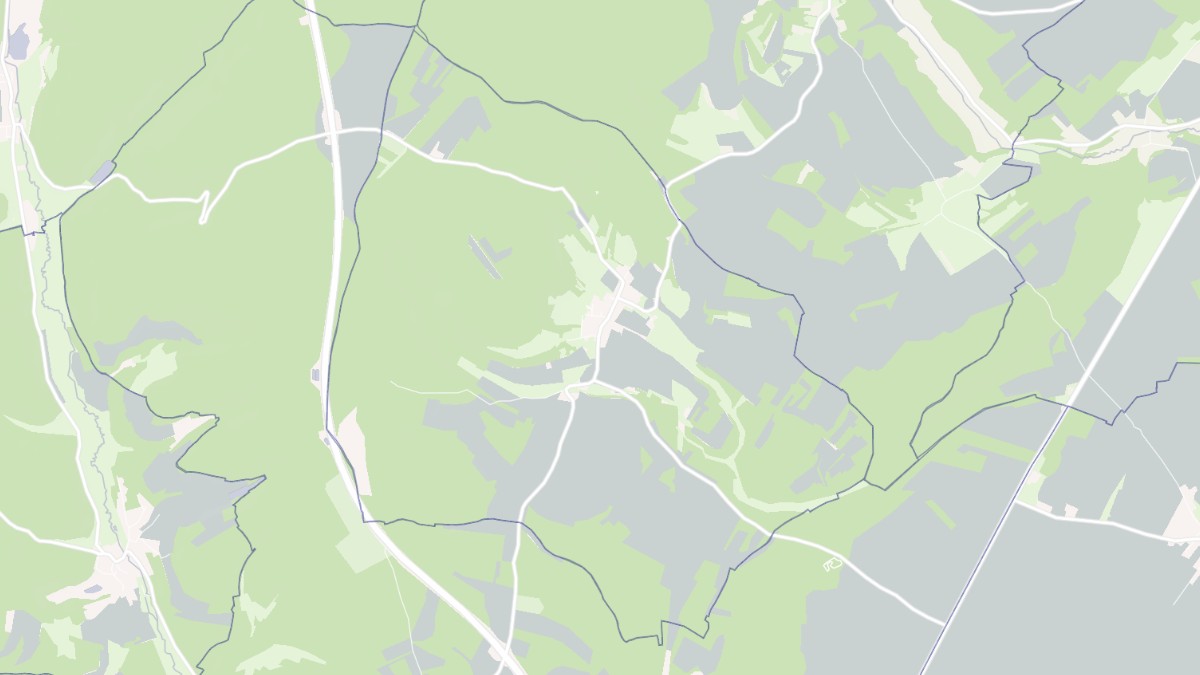 Aperçu cartographique de Boussenois, centré sur la commune