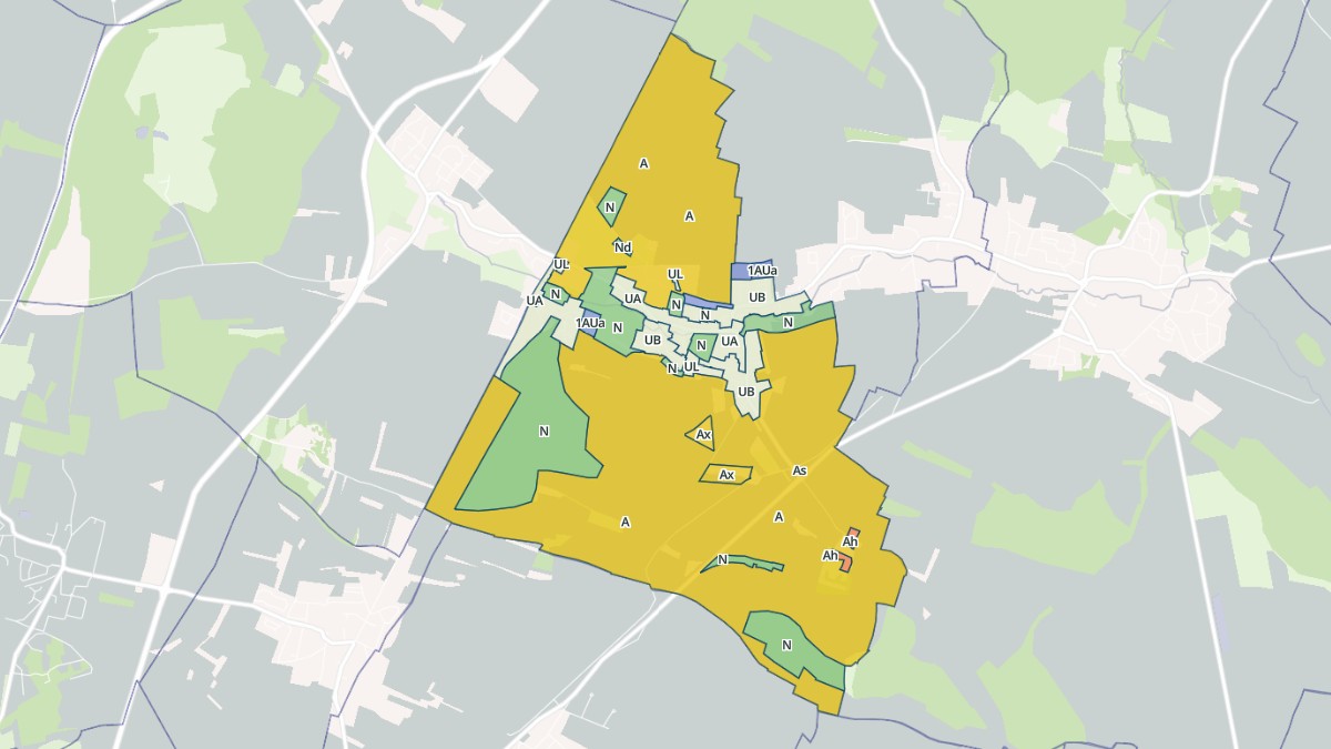 Aperçu cartographique de Bretigny, centré sur la commune