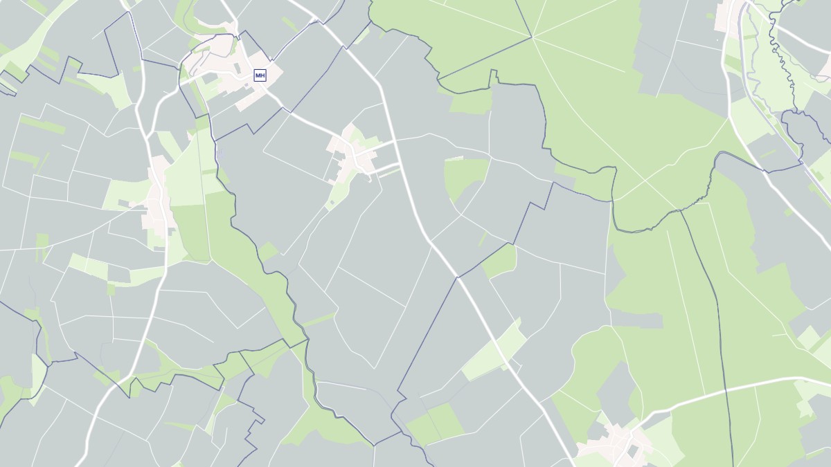 Aperçu cartographique de Charmes, centré sur la commune