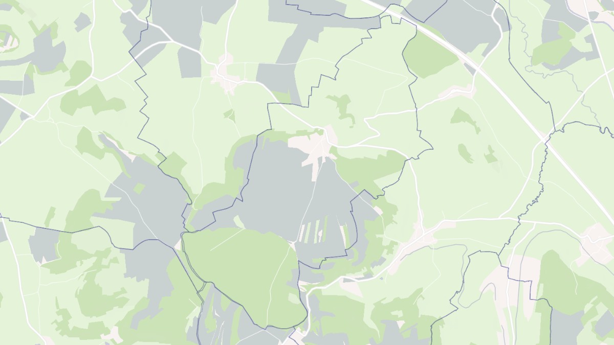 Aperçu cartographique de Charny, centré sur la commune