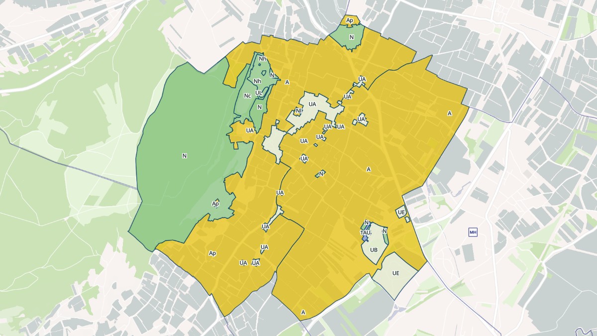 Aperçu cartographique de Chassagne-Montrachet, centré sur la commune