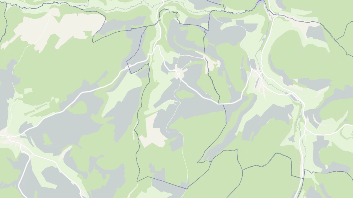 Aperçu cartographique de Chaugey, centré sur la commune
