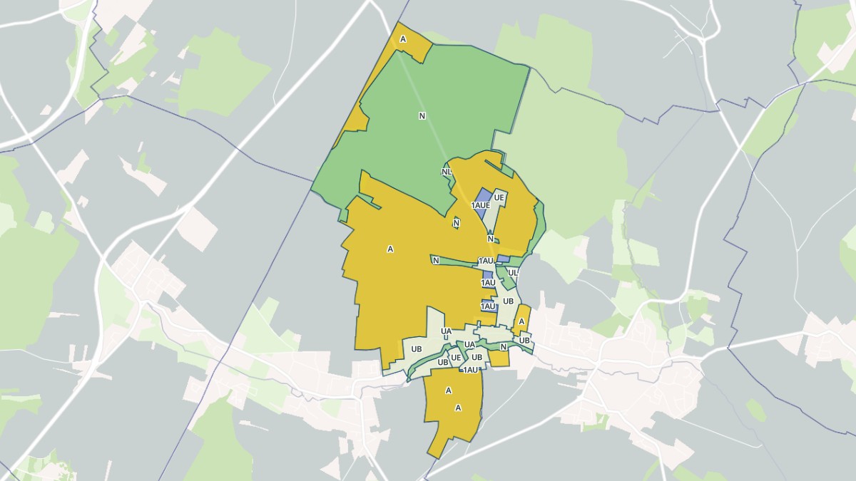 Aperçu cartographique de Clénay, centré sur la commune