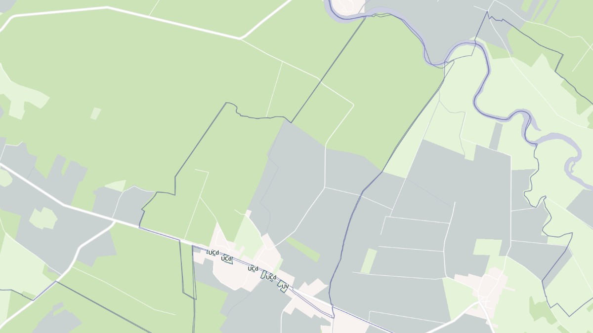 Aperçu cartographique de Cléry, centré sur la commune