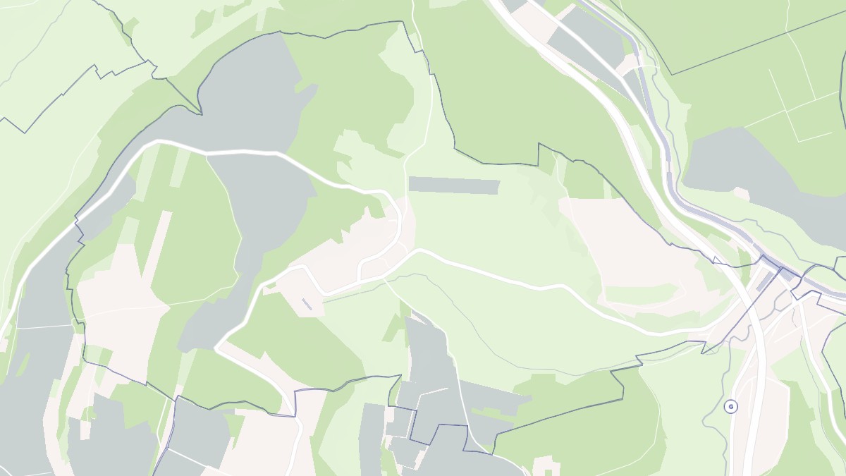Aperçu cartographique de Colombier, centré sur la commune